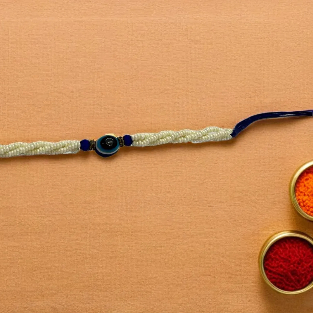 Evil Eye Beaded Rakhi