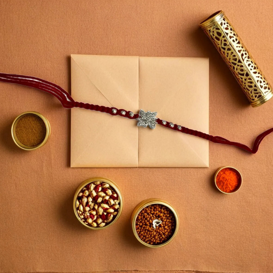 Auspicious Swastik Rakhi