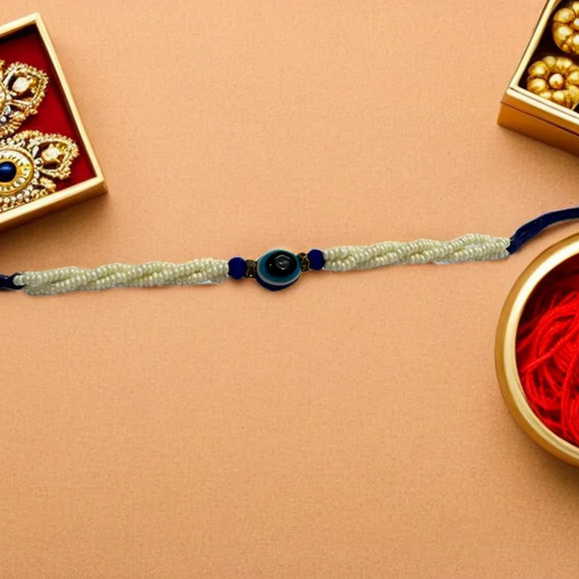 Evil Eye Beaded Rakhi
