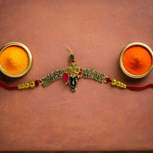 Divine Flute Krishna Rakhi